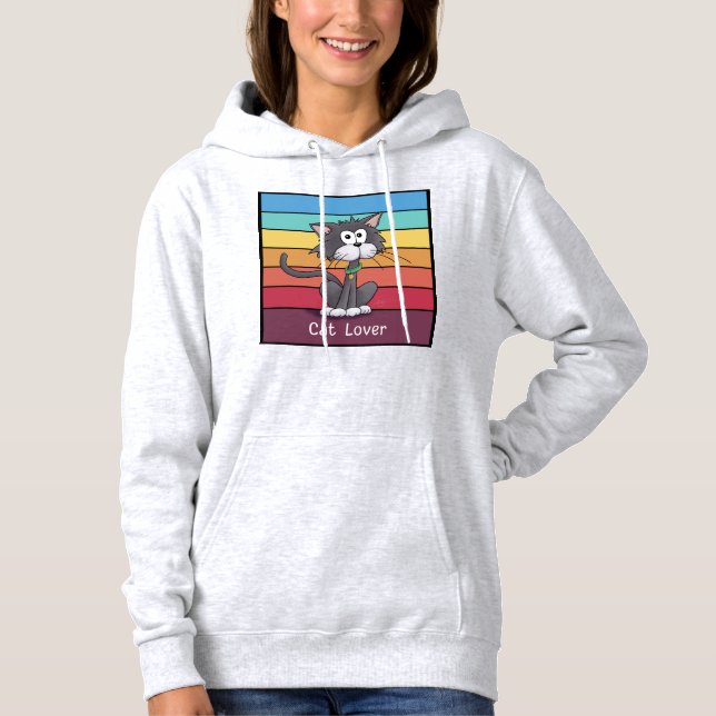 Festive Cat Lover    Hoodie (Front)