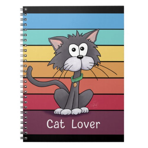 Festive Cat Lover  Notebook