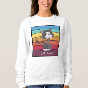 Festive Cat Lover   Sweatshirt