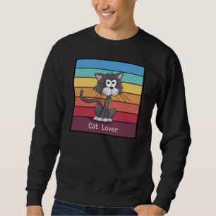 Festive Cat Lover   Sweatshirt
