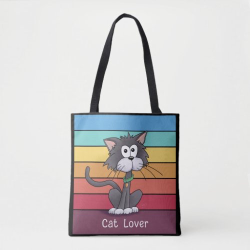 Festive Cat Lover      Tote Bag