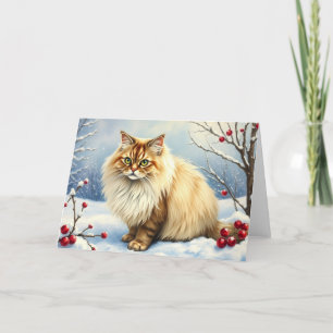 Festive Cats Card