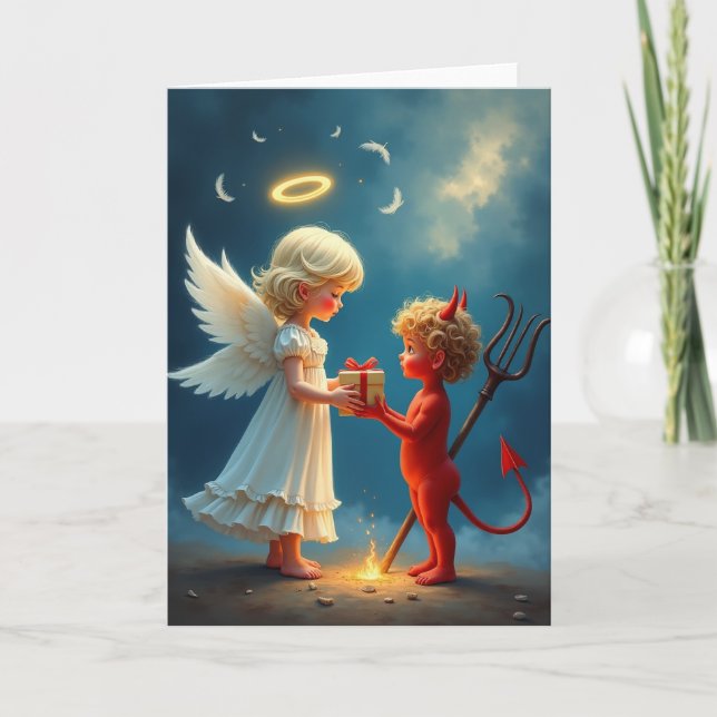 Festive Celestial Card (Front)