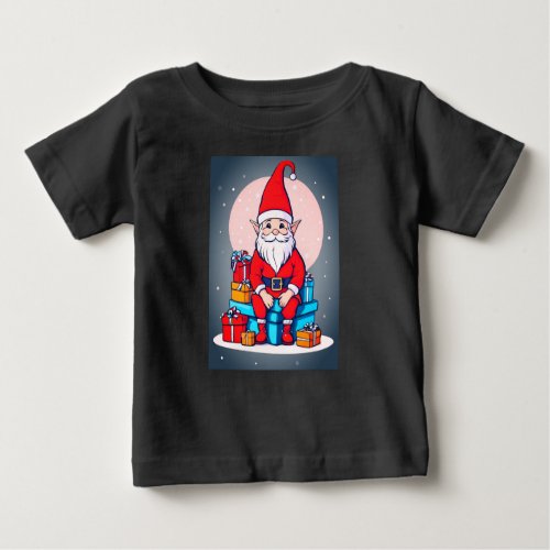 Festive Cheer Baby Tops and T_Shirts for Christmas