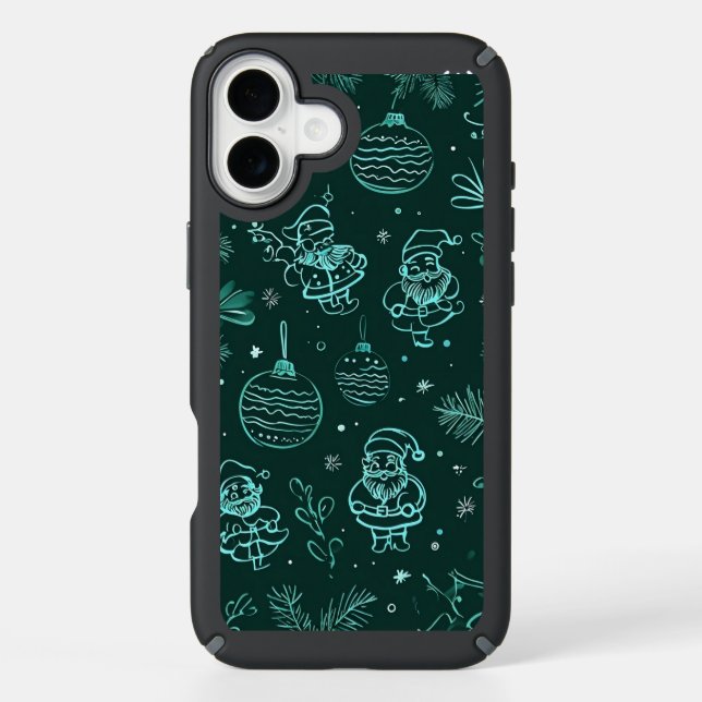 Festive Cheer: Tough Phone Case for Christmas  (Front)
