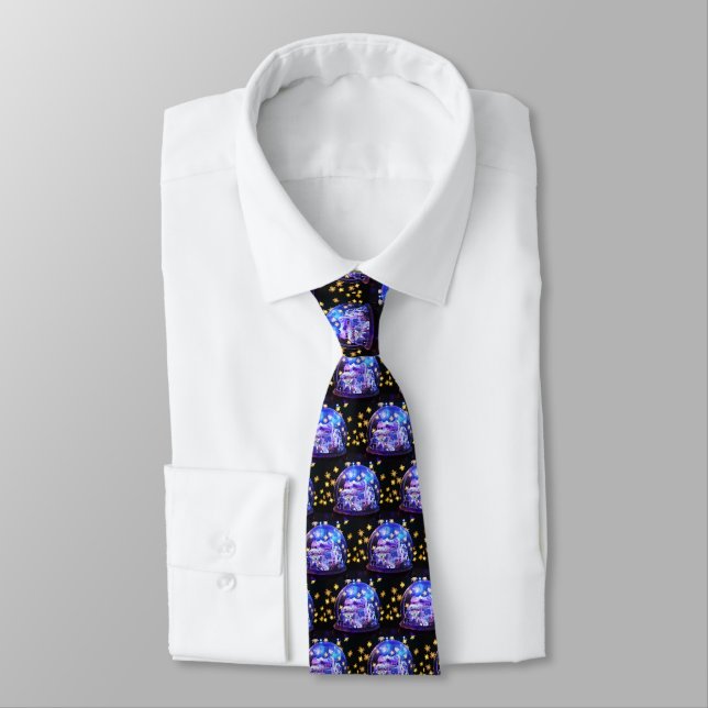 Festive chic neck tie (Tied)