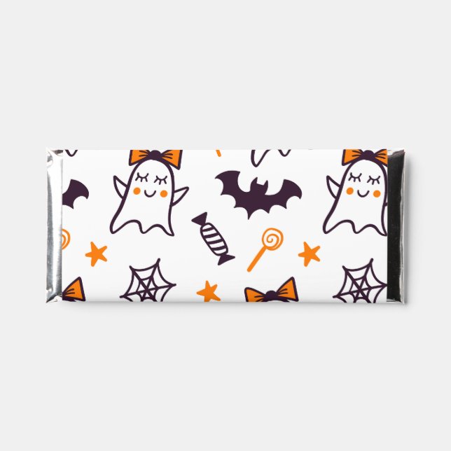 festive chocolate hershey bar favors (Front)