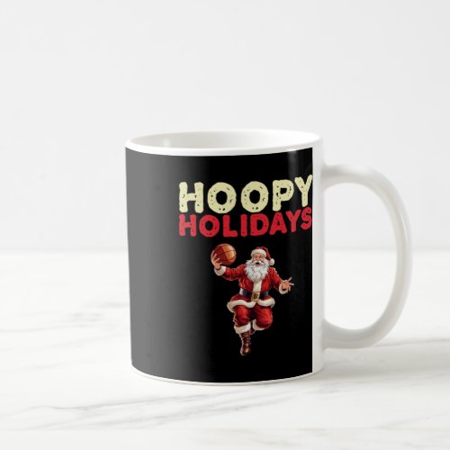 Festive Christmas Basketball Santa 2  Coffee Mug