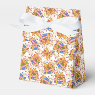 Festive Christmas Books Reading Favor Boxes