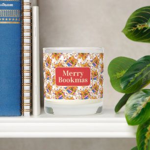 Festive Christmas Books Reading Scented Candle