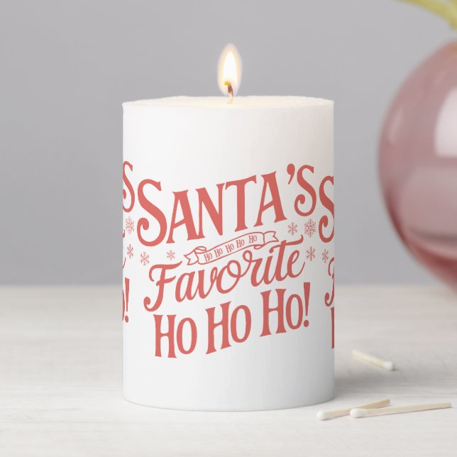 Festive Christmas Candle (In Situ)