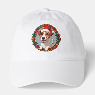 Festive Christmas Cartoon Dog Hat