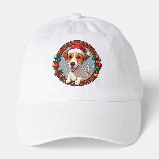 Festive Christmas Cartoon Dog Hat (Front)