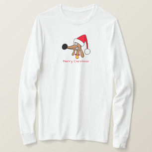 Festive Christmas Dachshund Dog T-Shirt