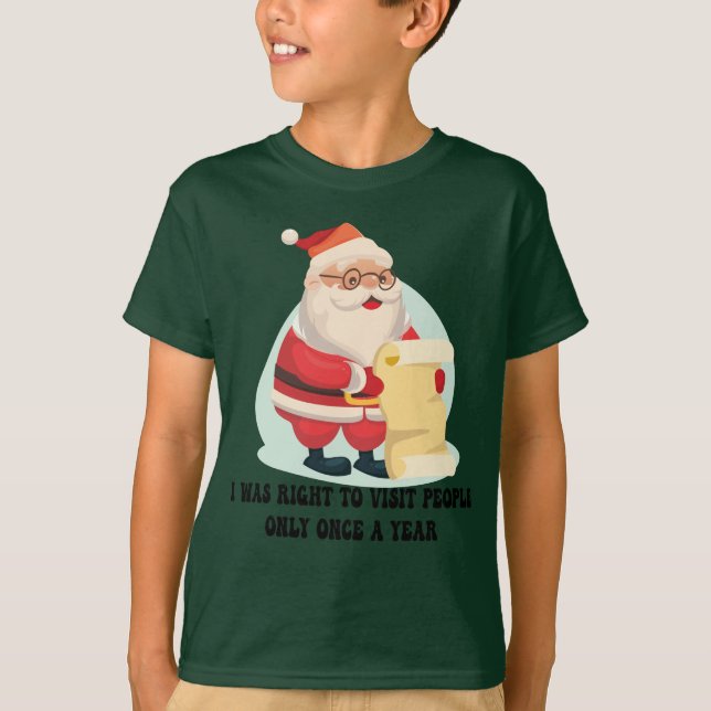 Festive Christmas Design – Joyful Holiday Art for  T-Shirt (Front)