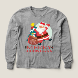 Festive Christmas Design – Joyful Holiday Art for Tri-Blend Shirts
