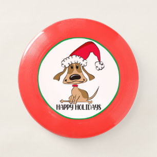 Festive Christmas Dog Wham-O Frisbee