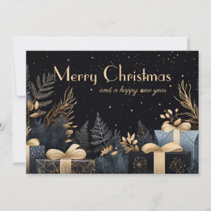 Festive Christmas Gift Greeting Card