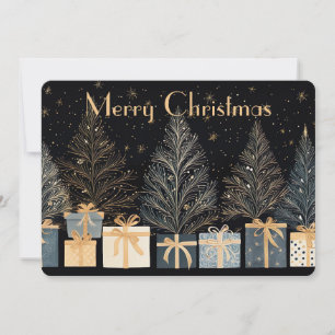 Festive Christmas Gift Greeting Card