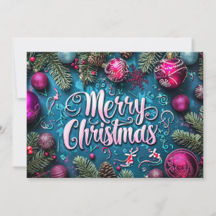 Festive Christmas Gift Greeting Card