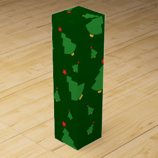 Festive Christmas Gift Wine Box