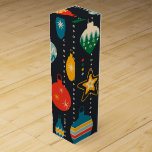 Festive Christmas Gift  Wine Box