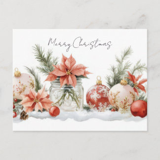 Festive Christmas Greeting Card