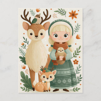 Festive Christmas Greeting Card