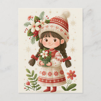 Festive Christmas Greeting Card