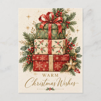 Festive Christmas Greeting Card