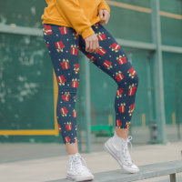 Patterned shop capri leggings