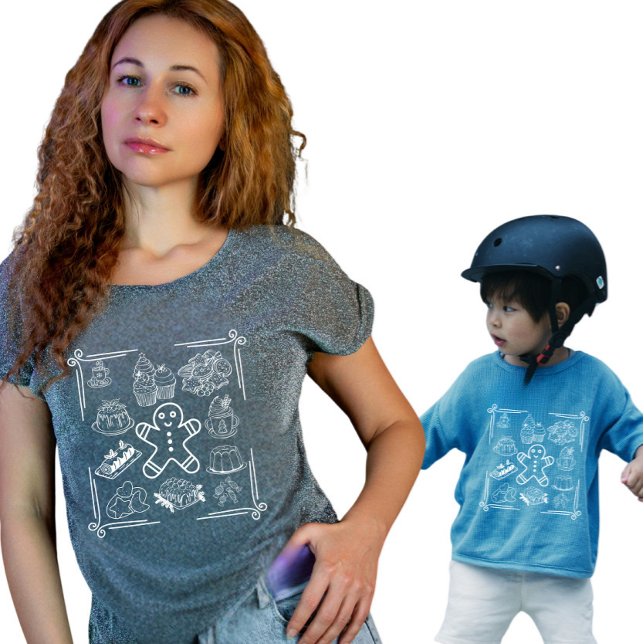 Festive Christmas Holiday Treats T-Shirt (Creator Uploaded)