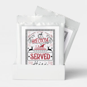 Festive Christmas hot cocoa bar  Chocolate Drink Mix