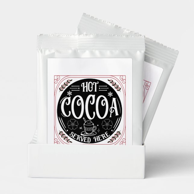 Festive Christmas hot cocoa bar  Hot Chocolate Drink Mix (Pair)