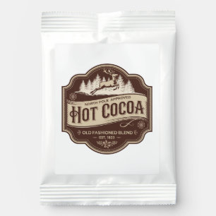 Festive Christmas hot cocoa party Chocolate Drink Mix