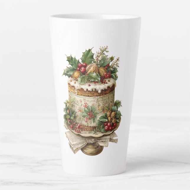 Festive Christmas Latte Mug for Adults (Front)
