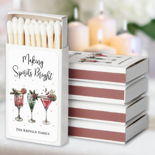 Festive Christmas Matchboxes