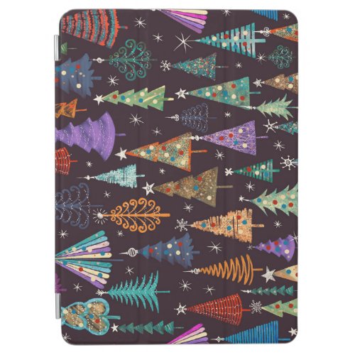 Festive Christmas New Year Pattern iPad Air Cover