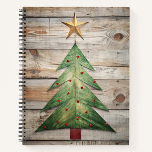 Festive Christmas Notebook – Holiday Journal