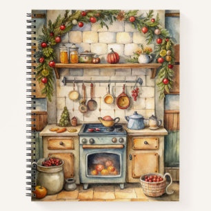 Festive Christmas Notebook – Holiday Journal