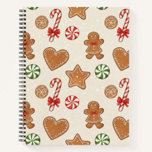 Festive Christmas Notebook – Holiday Journal