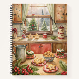 Festive Christmas Notebook – Holiday Journal