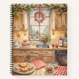 Festive Christmas Notebook – Holiday Journal