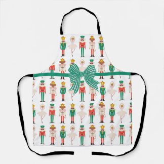 Festive Christmas Nutcracker Ballerina Apron