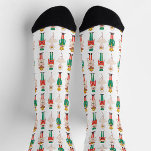 Festive Christmas Nutcracker Ballerina Socks