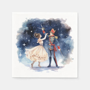 Festive Christmas nutcracker party  Napkins