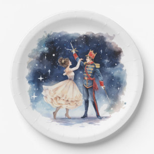 Festive Christmas nutcracker party  Paper Plates