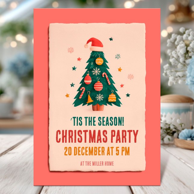 Festive Christmas Party Card (Creator Uploaded)