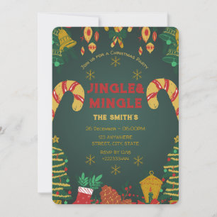  Festive Christmas Party Invitation Festive Christ