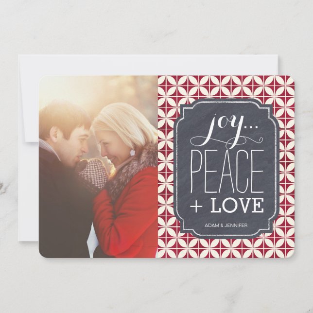 Festive Christmas Photo Cards (Front)